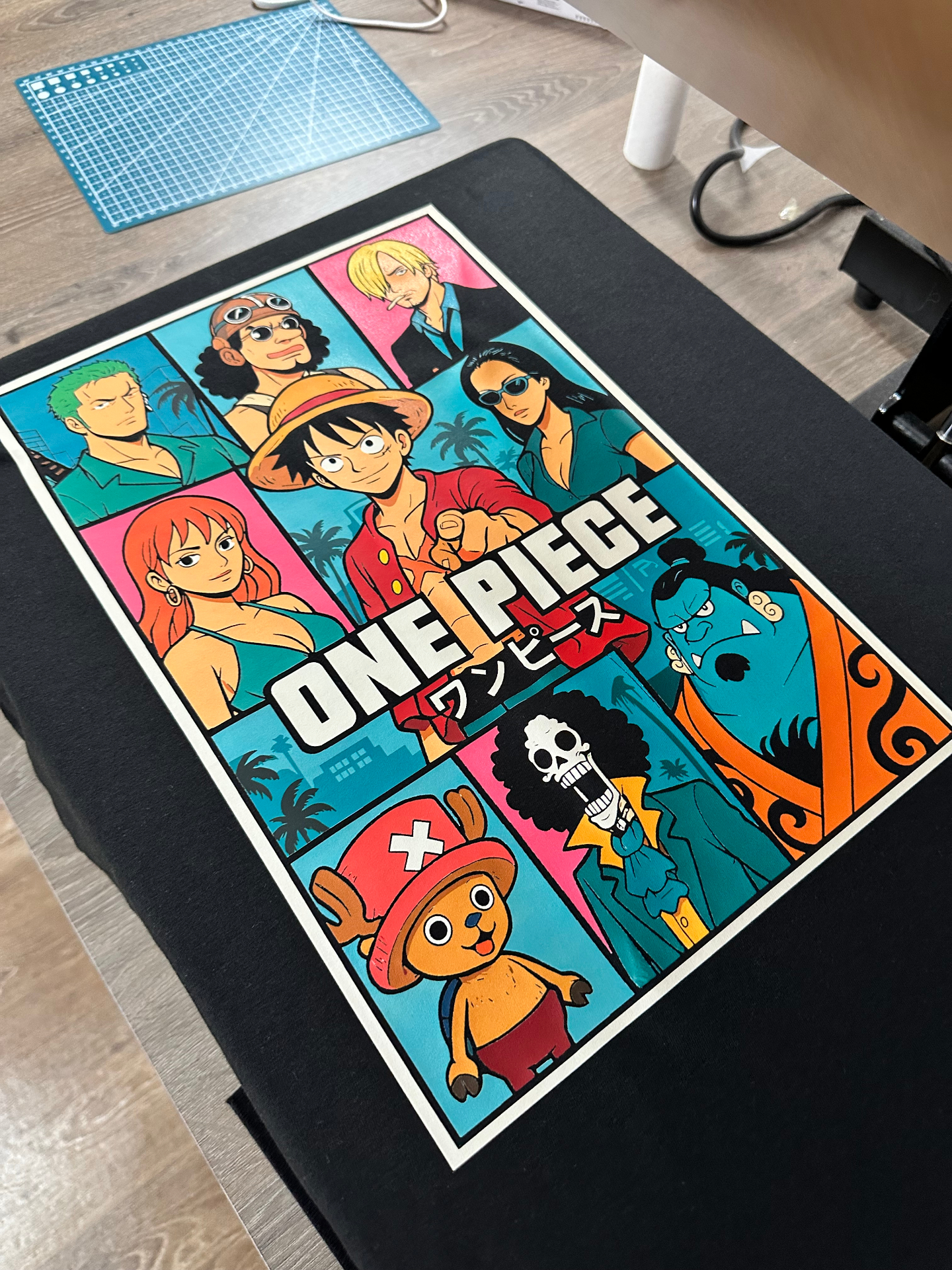 DTF štampa One Piece dizajn